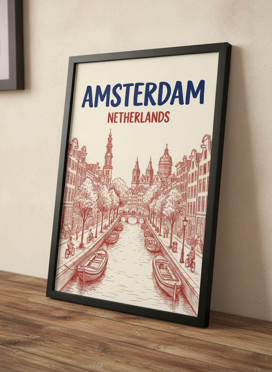 Amsterdam Kanalları