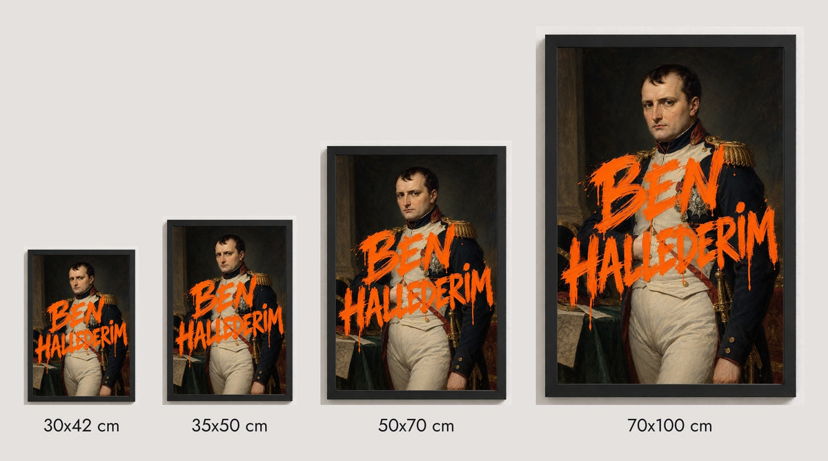 Ben Hallederim — Napolyon — hazır tasarım ölçü karşılaştırması