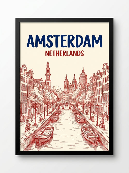Amsterdam Kanalları
