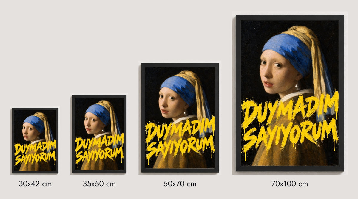 Duymadım Sayıyorum — İnci — hazır tasarım ölçü karşılaştırması