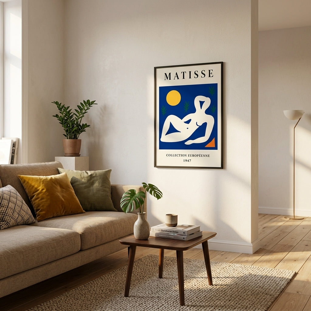 Güneşli Anlar – Modern Çerçeveli Poster — Siyah — Tam Baskı — TabloLab