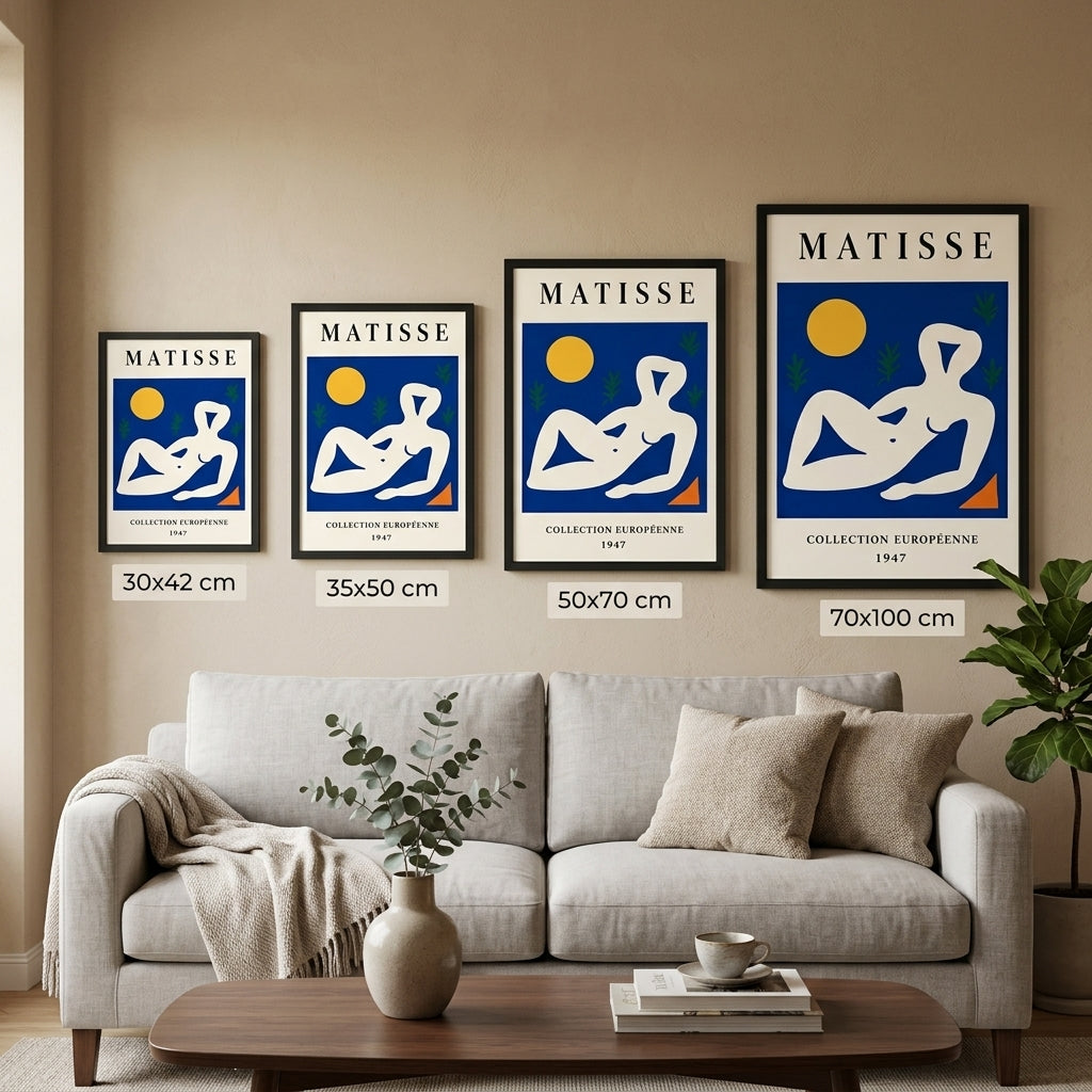 Güneşli Anlar – Modern Çerçeveli Poster — Siyah — Tam Baskı — TabloLab
