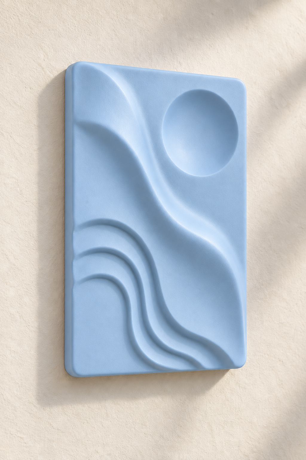 Dalga · 10 × 15 cm · Açık Mavi · dijital görselleştirme