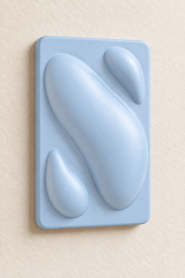 Damla · 10 × 15 cm · Açık Mavi · dijital görselleştirme