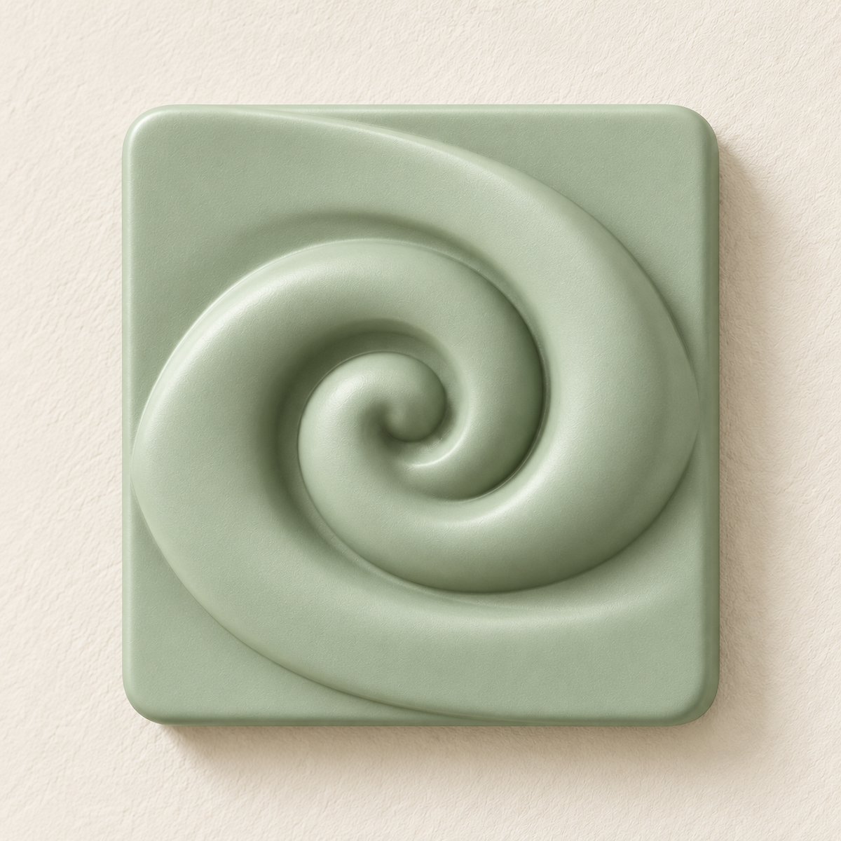 Spiral · 15 × 15 cm · Adaçayı · dijital görselleştirme