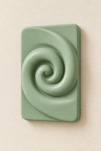 Spiral · 10 × 15 cm · Adaçayı · dijital görselleştirme