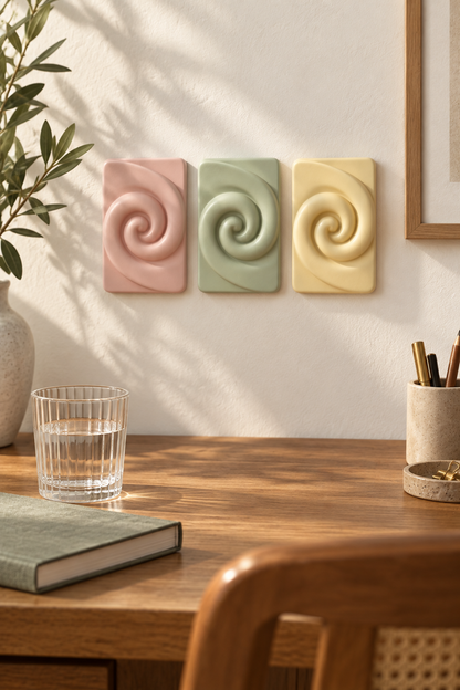 Spiral · 10 × 15 cm · ev ortamında kullanım · dijital görselleştirme