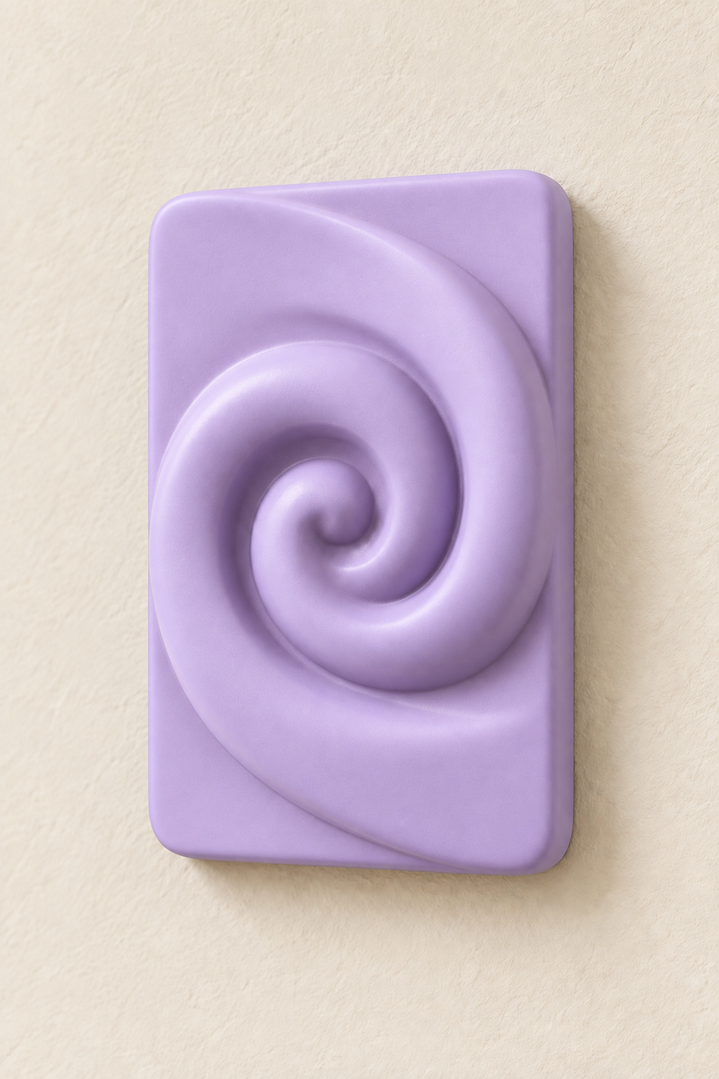 Spiral · 10 × 15 cm · Lila · dijital görselleştirme