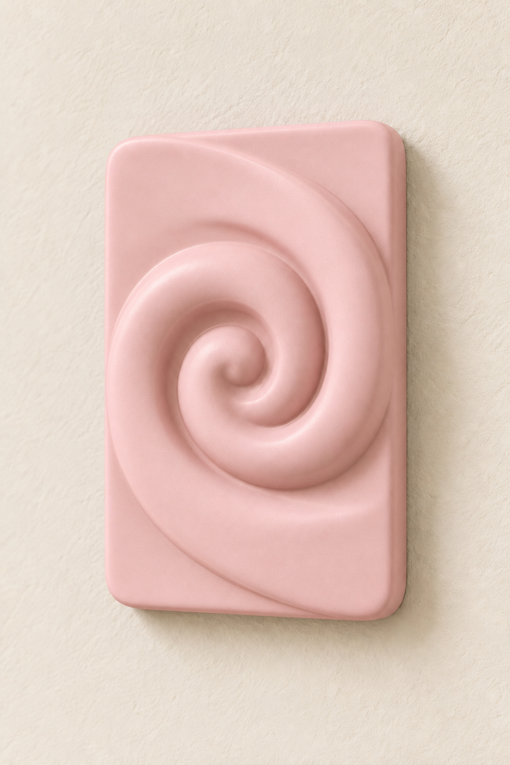 Spiral · 10 × 15 cm · Pudra Pembe · dijital görselleştirme