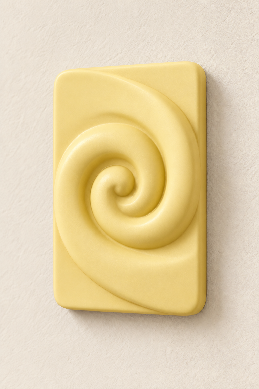 Spiral · 10 × 15 cm · Pastel Sarı · dijital görselleştirme