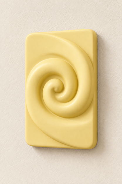 Spiral · 10 × 15 cm · Pastel Sarı · dijital görselleştirme