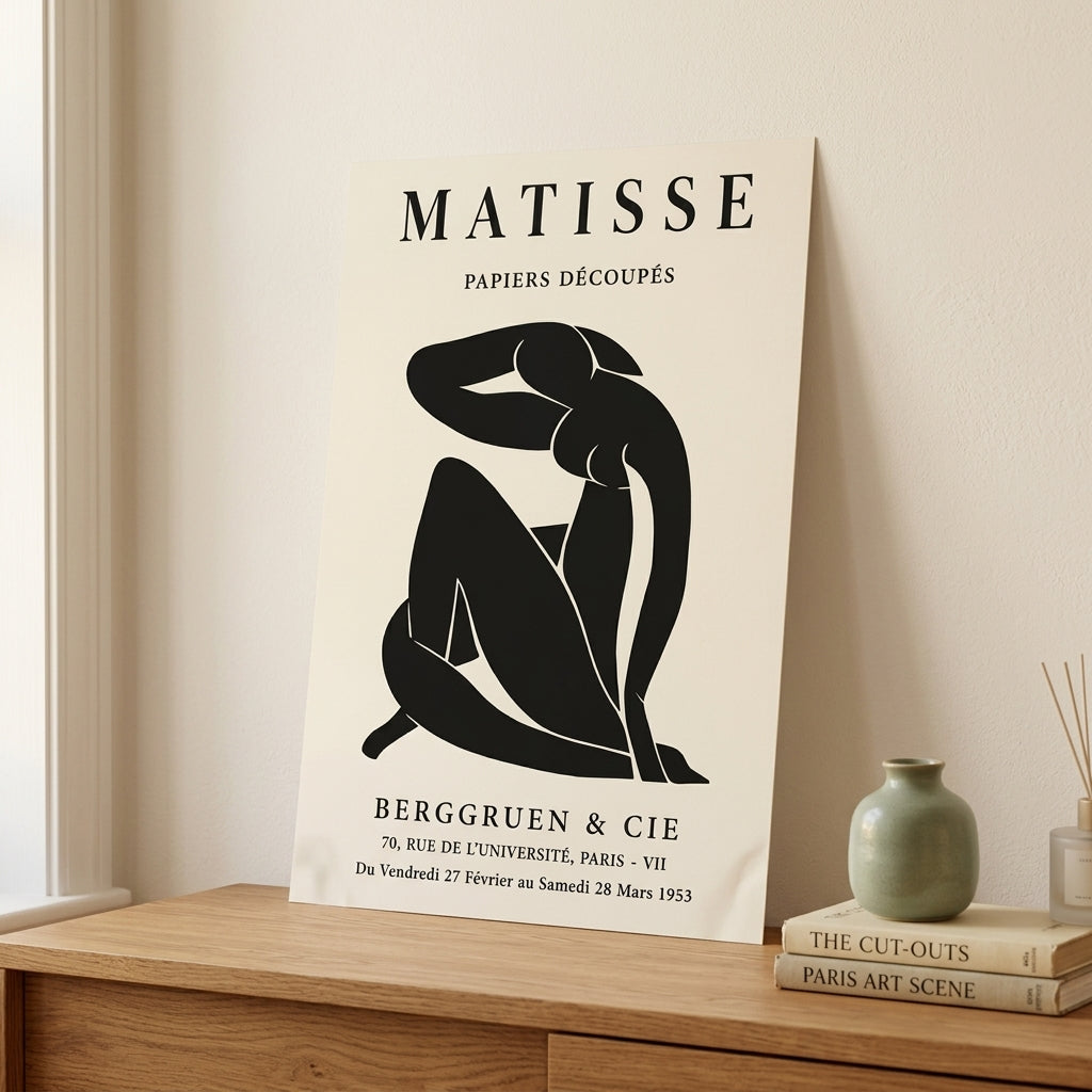 Matisse'ye Saygı – Modern Çerçeveli Poster — Çerçevesiz — Tam Baskı — TabloLab