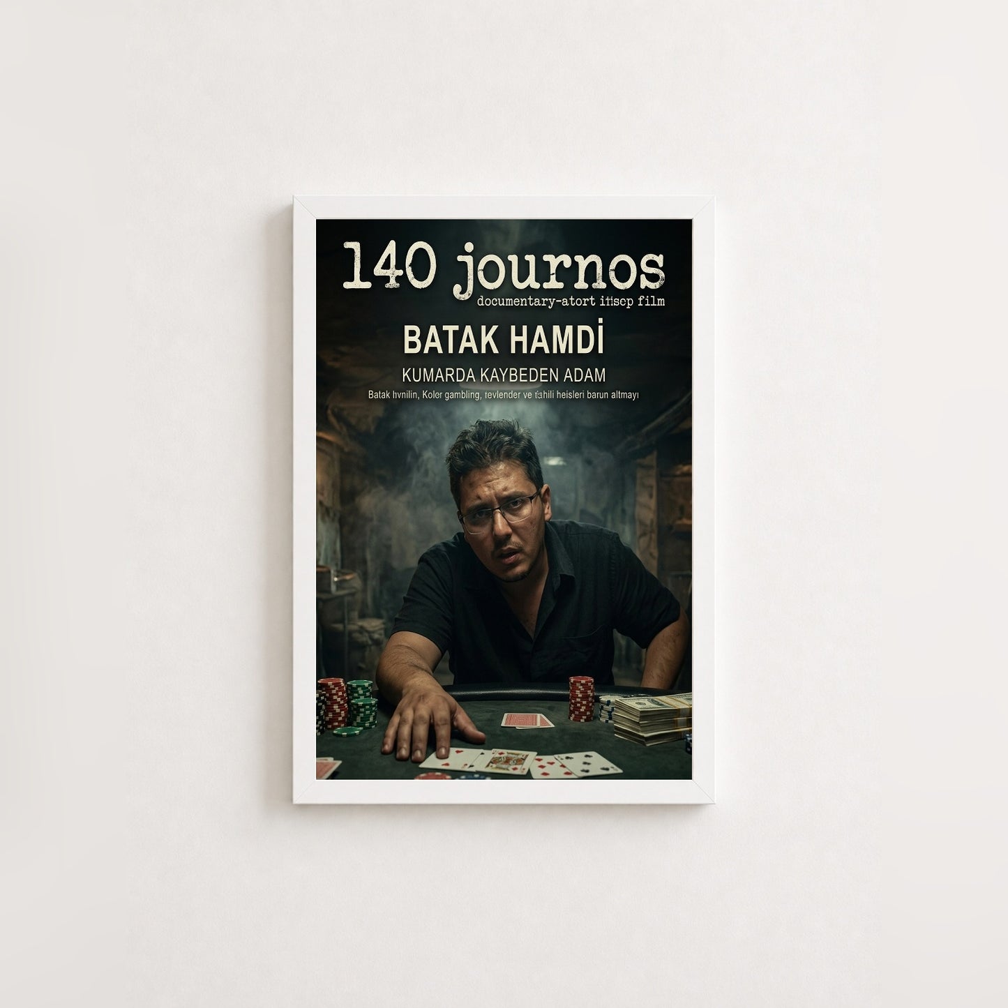 Özel Tasarımın — Beyaz — Tam Baskı — TabloLab