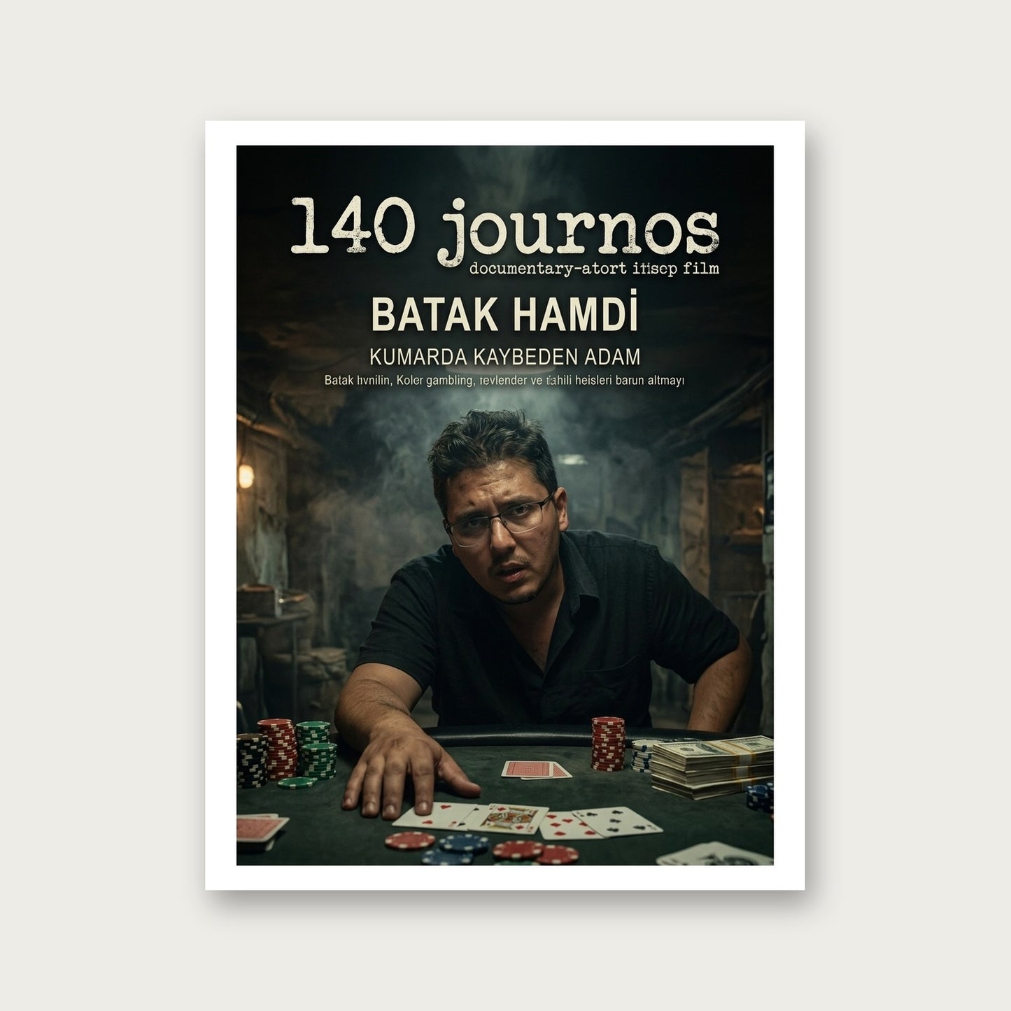 Özel Tasarımın — Çerçevesiz — Beyaz Kenarlı — TabloLab